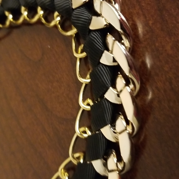 $5 ITEM must be bundled Black and golden lightweight choker necklace.MUST BUNDLE - Picture 2 of 4